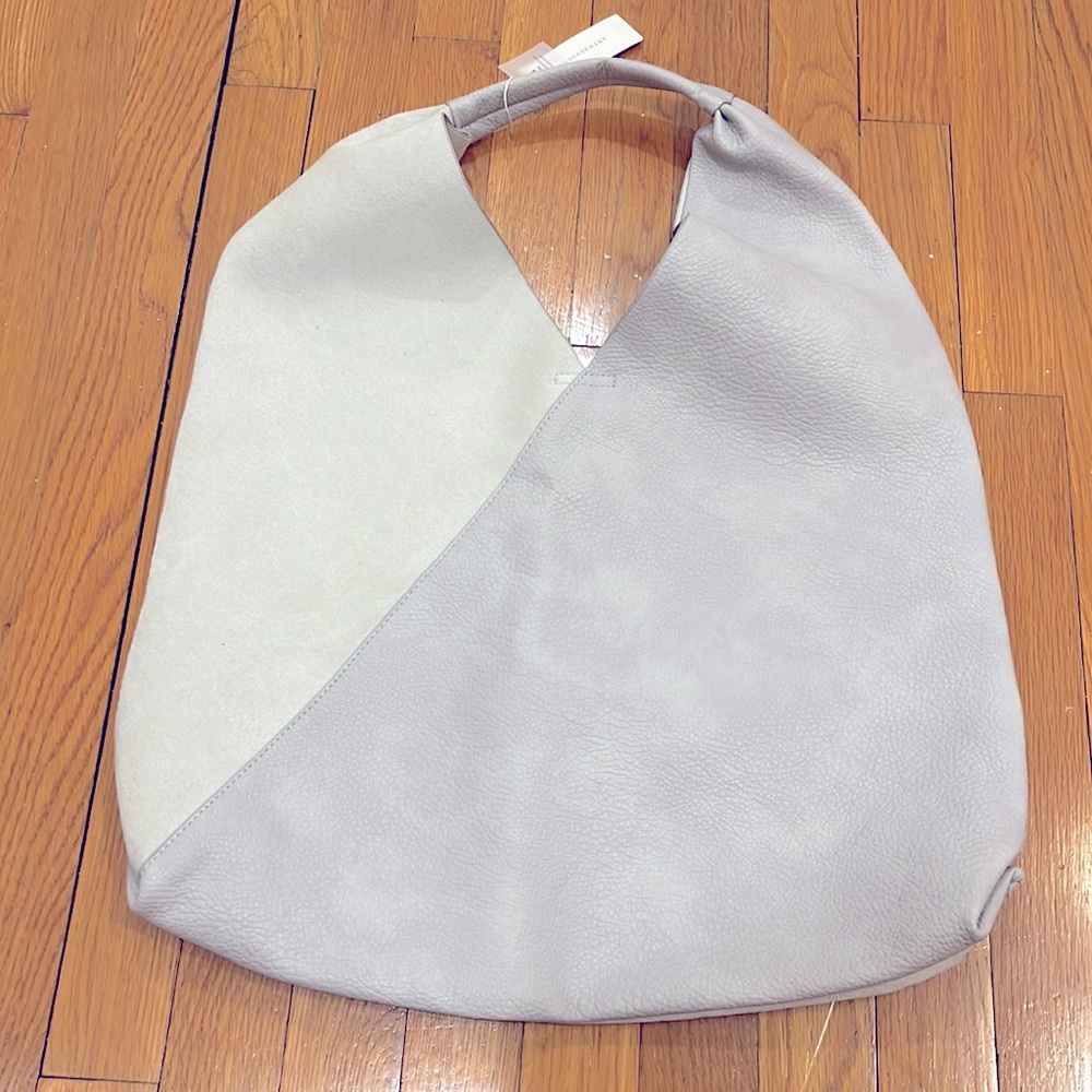 NWT Anthropologie Suede/Leather Purse